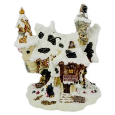 Boyds Bearly Built Village"Hoofer Hall Reindeer Dorm" Kringles Village #19033-2E