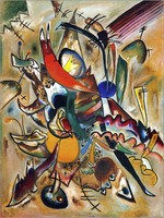 Poster / Leinwandbild Malen mit Punkten - Wassily Kandinsky