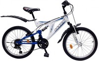 20" Mountainbike Fahrrad für Kinder Jungen 10 Gang Shimano Drehgriff-Schaltung