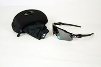 Oakley Radar EV Path Polished Black Black Iridium Polarized OO9208-07 Brille NEU