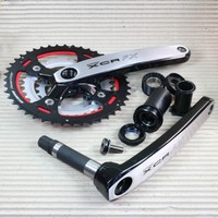 SR SUNTOUR 3 FACH KURBEL CW10XCR-T424-BC FX - 44 32 22 ZÄHNE - schwarz silber