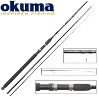 Okuma G-Force Matchrute 3,60m 10-30g, Angelrute zum Forellenangeln, Stipprute