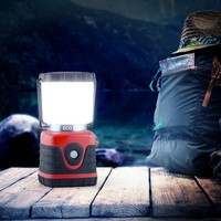 CAMPING-LEUCHTE CREE LED 600 LUMEN LATERNE LAMPE LICHT 150 STD DAUERBETRIEB ROT