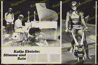 orig. Fotobericht Sängerin Katja Ebstein Musik Star Christian Bruhn München 1970