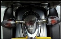 BMW R1200C R1200CL R1200 1200 GERÄUCHERT LINSE RÜCKLICHT & GLÜHLAMPE