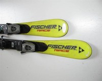 MM9173 Ski Carvingski Kinder gebraucht Fischer Race mit Salomon Bindung 80cm