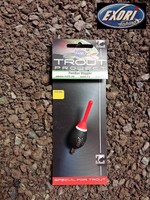 Exori Trout Project Forellen Waggler Schlepppose vorbebleit Pose Forellenpose