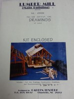 Lumbermill, Sawmill, Sägemühle, Sägewerk - für LGB, IIm, G - Holzbausatz aus USA