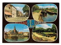 AK Karte Postkarte Ansichtskarte Leer Ostfriesland