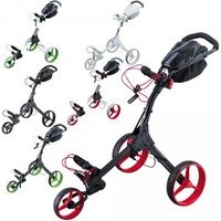 Big Max IQ+ Golftrolley - neues Modell - Farbe: schwarz - rot , Neu!