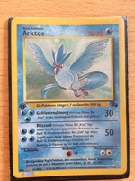 Pokemon Karte ARKTOS 1. Edition deutsch holo 2/62 Fossil, Zustand TOP MINT!
