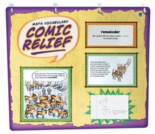 Educational Insights Math Vocabulary Comic Relief Grades 4 - 6