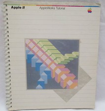 Vintage 1983 Apple II Computer AppleWorks Tutorial Manual