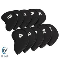 NEU Golf 10 Schlägerhauben Set für SW- Eisen 9 / Schlägerabdeckung / Headcover