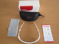 Bollé Bolle Sonnenbrille Tetra shiny white circle polarized tns 11497-