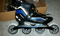 Powerslide R4 RACE SKATES X Frame / Schiene NEU Gr. 44