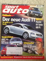 Sport Auto SPA Heft 05/1998 Audi TT BMW 328i Alfa 156 V6 Porsche 911 Turbo 600
