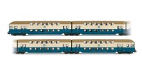 Rivarossi 4127 H0 4-tlg. Doppelstockzug »S-Bahn Rostock« DR, Ep. IV       #66702