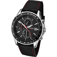 Sekonda 1005 Gents Chronograph 1005 Watch 50M Rubber Strap 