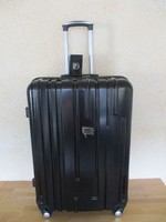 GEORGES RECH Reisetrolley 70cm Größe L Hartschalen Trolley Koffer schwarz