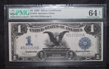 1899 $1 Silver Certificate Pmg 64 Choice Uncirculated Epq Fr#236