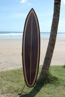 SU 160 -N14 / Deko Surfboard 160 cm lackiert Surfbretter surfen Retro Board 