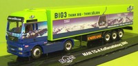 MAN TG-A Koffersattelzug  blau/grün   " Unitrans Sölden "     Schuco Nr : 22672