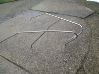 Bugkorb Dehler Varianta 165 cm lang der große Ø 20mm  Maße siehe Zeichnung. Befe