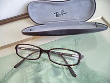 Unisex Ray Ban Rb 5006 Italy Vintage Havana Tortoise 50-17 Rec Eyeglasses + case
