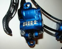 TUNE Scheibenbremsen 2015 "KILL HILL" 1-Fingerbremshebel Komplettsatz VR & HR