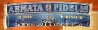 Ultras seidenschal schal ARMATA FIDELIS / ULTRAS Karlsruher SC