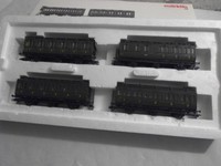 Märklin 42040 Set 4 Abteilwagen SNCF Preußische Bauart Ep III 1/87 H0 Neu OVP 