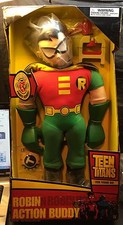 Teen Titans Action Sound Robin Action Buddy with Power Sounds Bandai