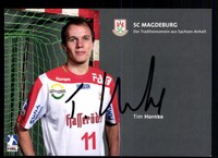 Tim Hornke Autogrammkarte SC Magdeburg Original Signiert + A 103356