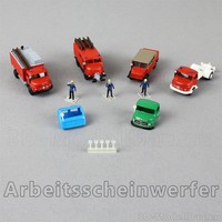 Spur N 1:160 Feuerwehr Arbeitsscheinwerfer Ausleuchtung Einsatzstelle auch THW