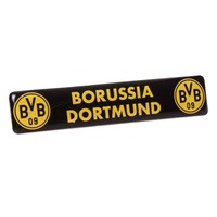 BVB Borussia Dortmund - Aufkleber Schriftzug 3D - Sticker