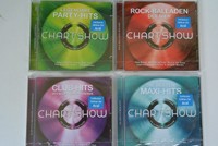 CHART SHOW CD`s NEUWERTIGE SAMPLER MAXI HITS,PARTY HITS,ROCK BALLADEN DER 80er..