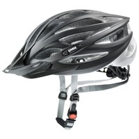 UVEX Unisex S41016006 Fahrradhelm Radhelm oversize black mat-silver