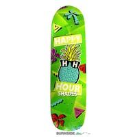 HAPPY HOUR Deck MR. PINEAPPLE Cruiser |Skateboard Cruiser Komplett