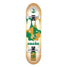 Habitat Skateboard Complete Suciu Horned Beast 8.0" Raw trucks Assembled