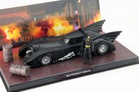 Batmobile Moviecar Batman 1989 schwarz 1:43 Ixo Altaya