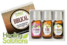 Biblical Set 100% Pure Therapeutic Grade Aromatherapy Essential Oil Gift: Myr...