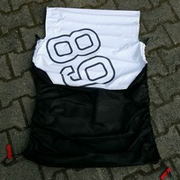 leggero kinderfahrradanhänger sommerverdeck vento surf 89 in weiß 