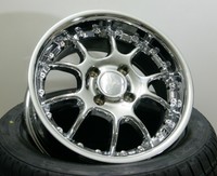 15" Keskin KT3 Real Chrom 7x15 ET35 LK4/108 1 Stck. Alufelge NEU Aktion