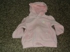 Infant Girl's Size 3 Month Carter's Pink Hooded Jacket G.U.C.