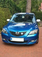 Mazda 3 bk blau Sport dezentes Tuning