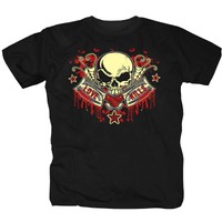 LA Ink oldschool miami mc 1% Harley Tattoo AC/AB Biker Chopper rockabilly S-XXXL