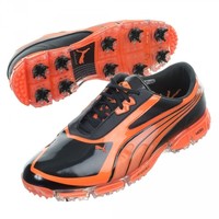 Puma Golfschuhe AMP Cell Fusion SL black/vibrant orange