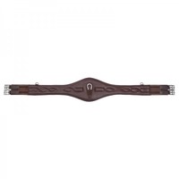 Ledergurt soft "Comfort", Elast Kavalkade 14311 Schwarz Braun 115 bis 145