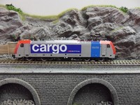 Roco 73653 Elektrolokomotive BR 186, Railpool H0 DC "Neu"